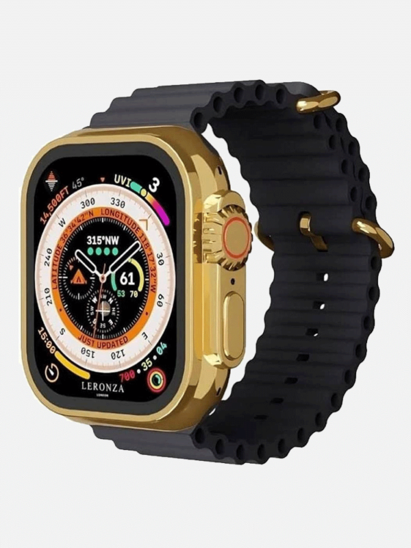 C9 Ultra Max Gold Edition Color Smartwatch 2.1 Inch Screen WITH Hryfine APP - Image 2