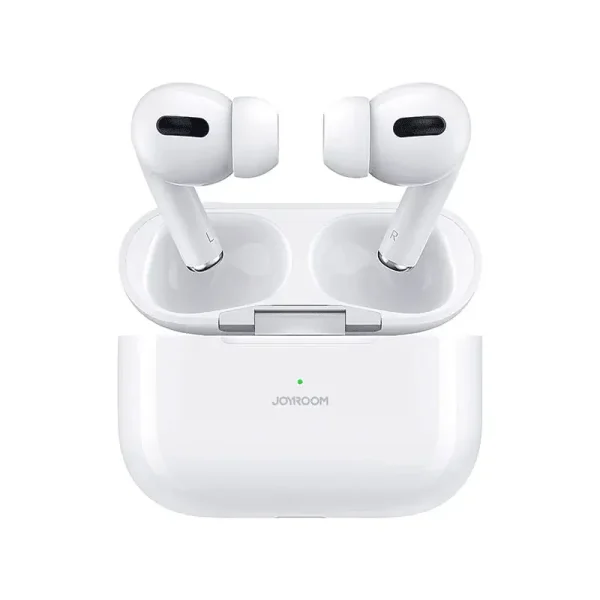 JOYROOM JR-T03S PRO(NX3) WIRELESS HEADPHONES WHITE WITH THIN RED CASE - Image 2