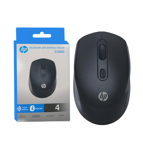 HP S5000 BLUETOOTH AND WIRELESS 2.4GHZ MOUSE