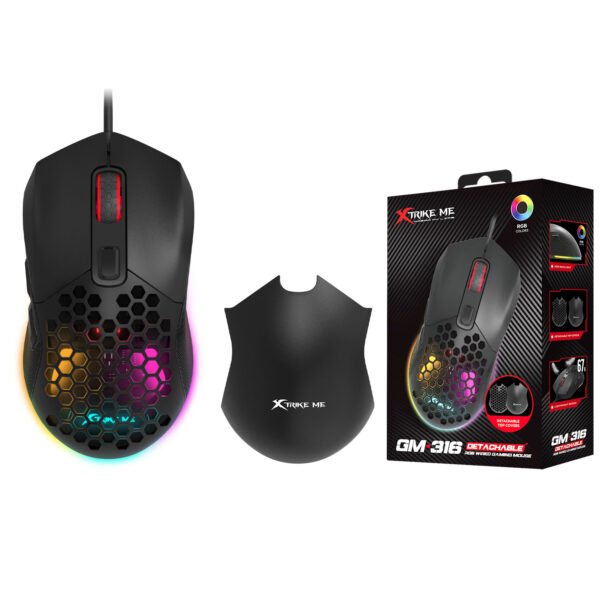 XTRIKE ME GM-316 WIRED 7 BUTTONS RGB GAMING MOUSE