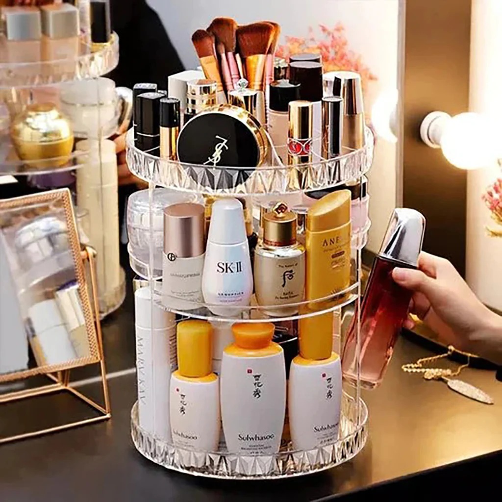 Acrylic Makeup Organizer